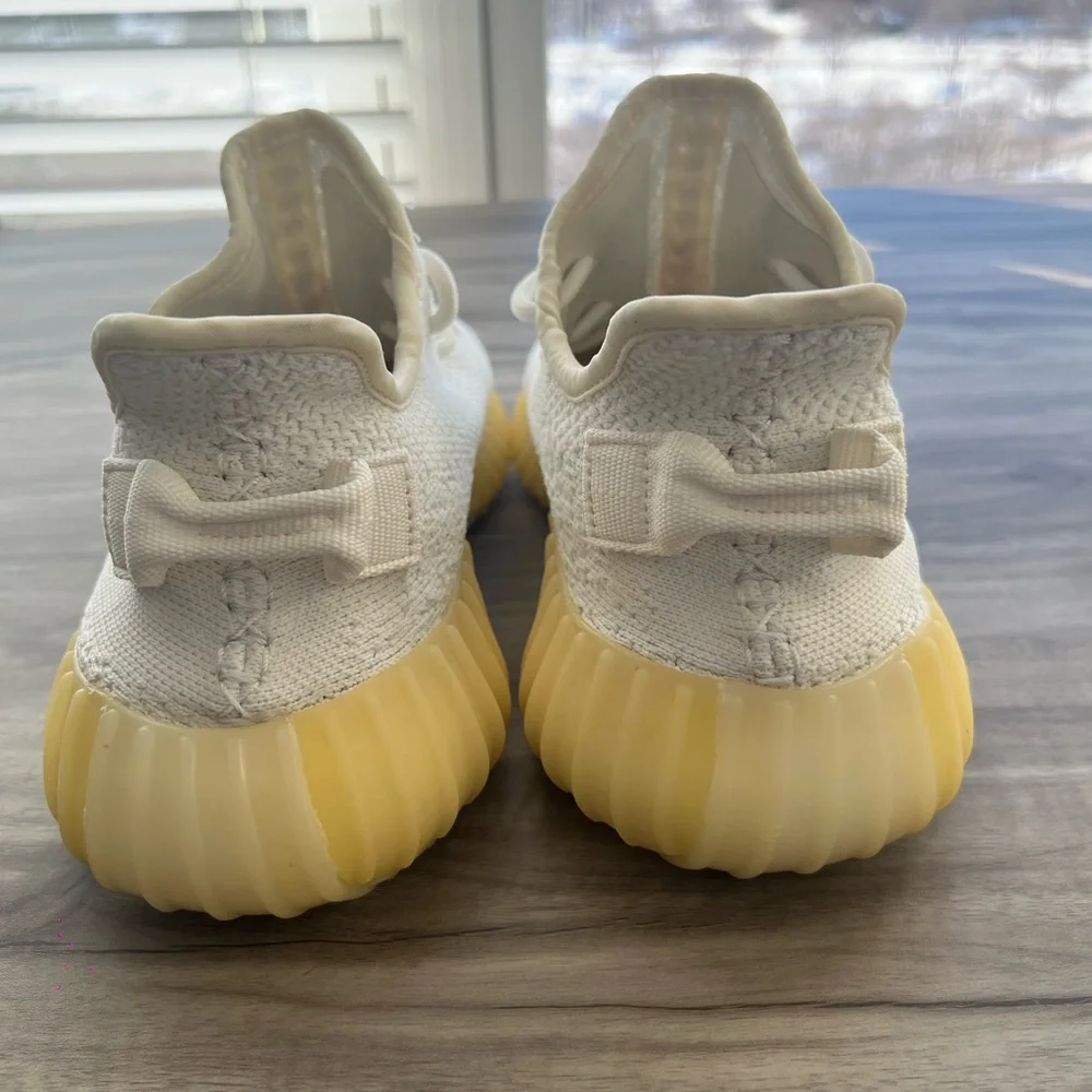 Size 7 Men’s/ 8.5 Women’s- adidas Yeezy Boost 350 V2 Low Cream White - Picture 4 of 8